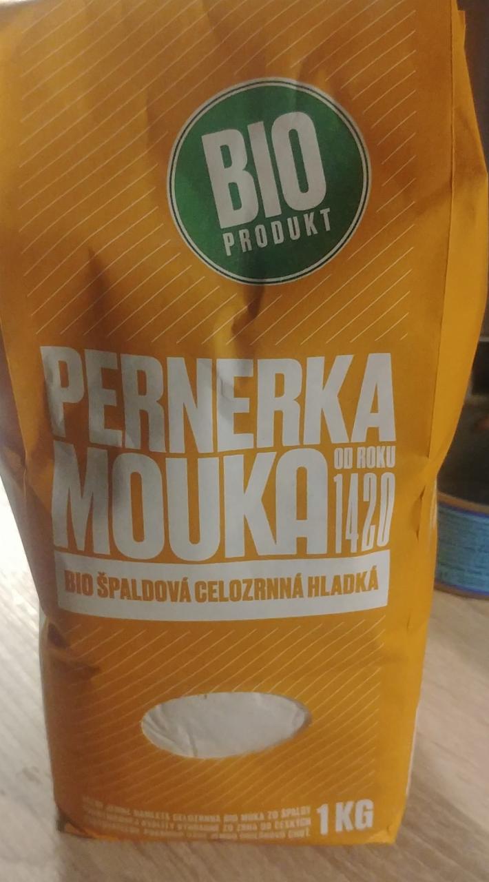 Fotografie - Pernerka múka Bio špaldová celozrnná hladká