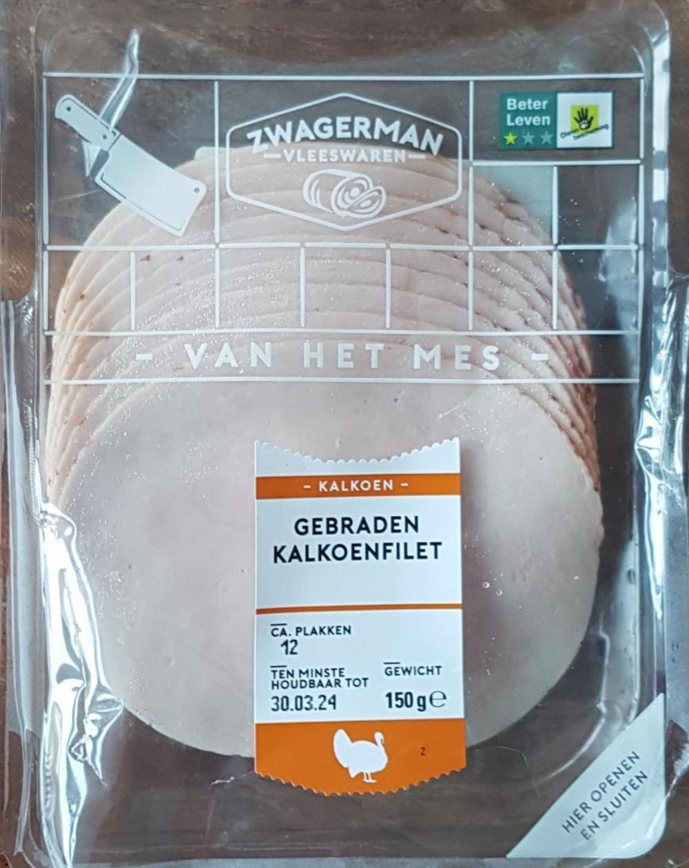 Fotografie - Gebraden Kalkoenfilet Zwagerman