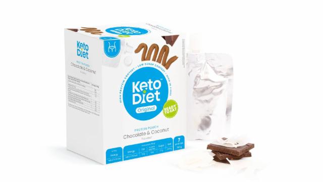 Fotografie - Protein Pouch Chocolate & Coconut KetoDiet