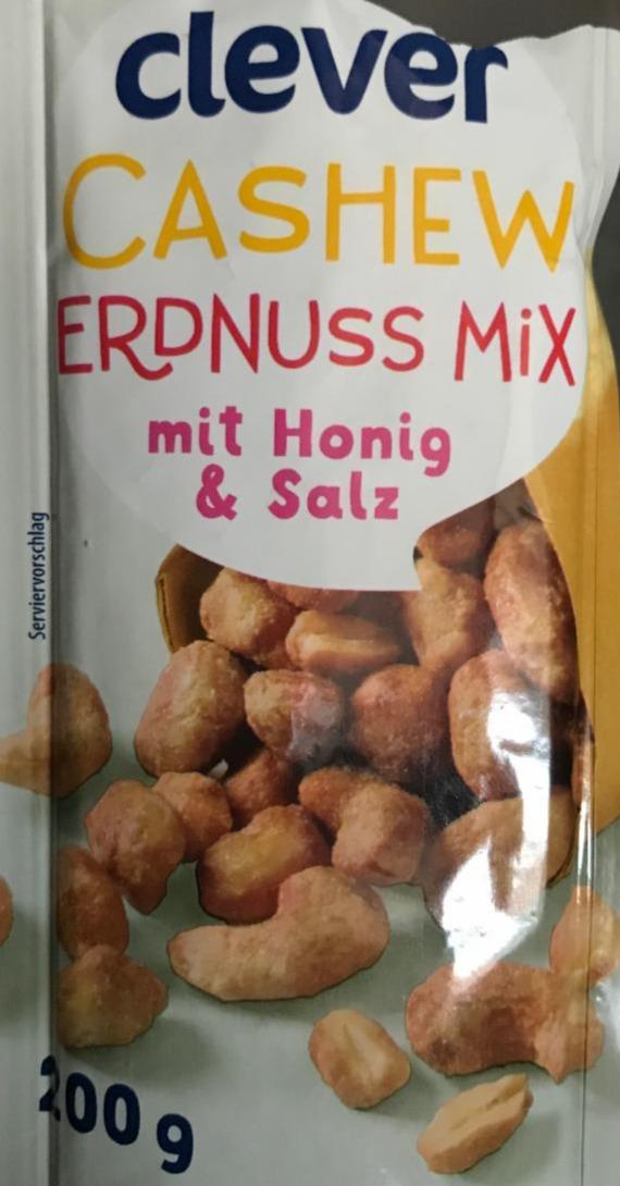 Fotografie - Cashew Erdnuss Mix mit honig & salz Clever