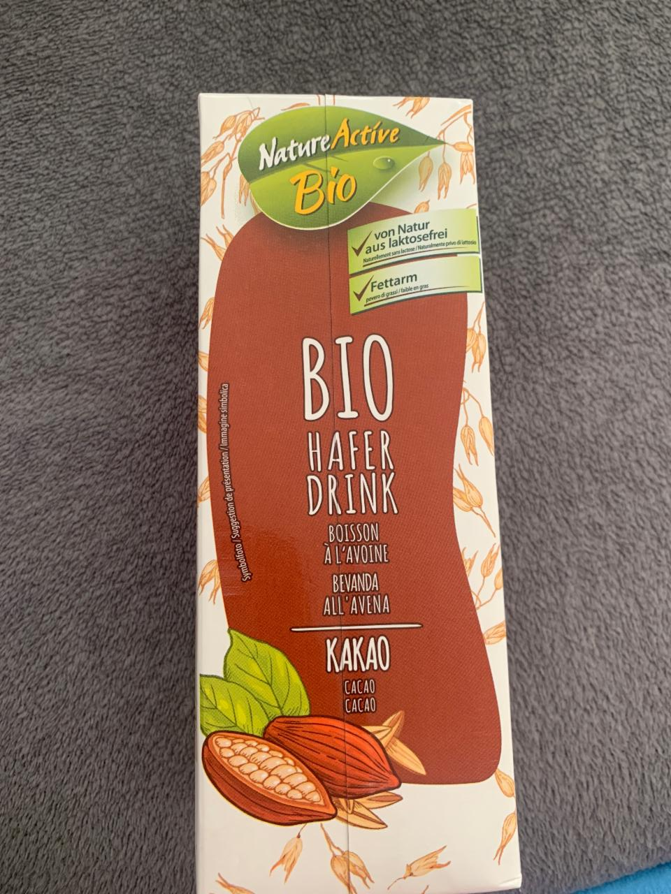 Fotografie - Bio Hafer Drink Kakao Nature Active
