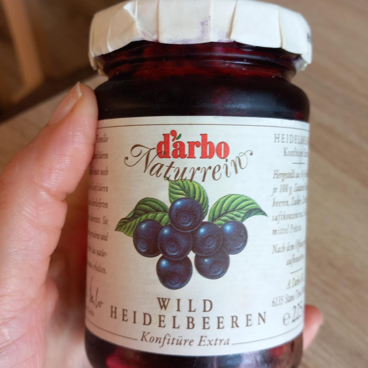 Fotografie - Wild Heidelelbeeren d'arbo