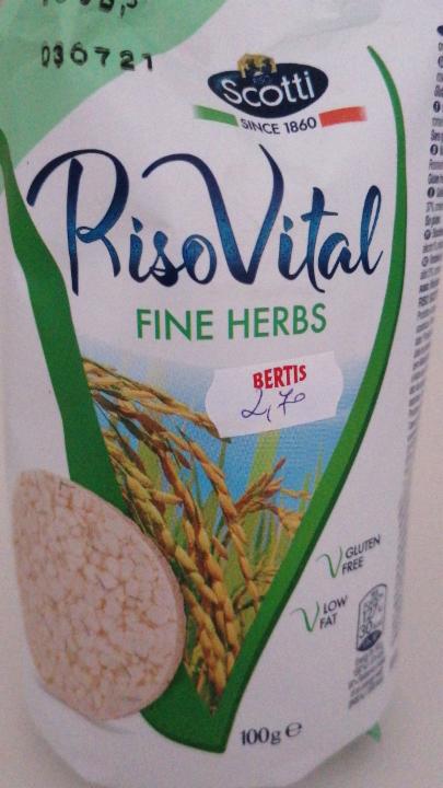 Fotografie - Ryžové Chlebíčky riso vital fine herbs Scotti