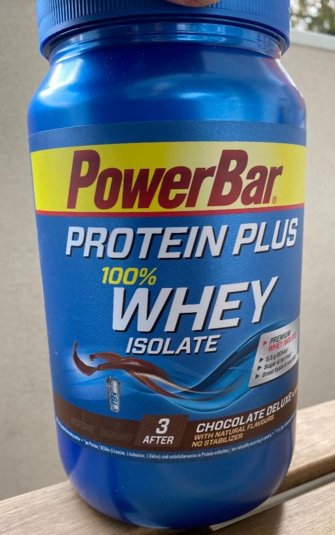 Fotografie - powerbar protein plus 100% isolate chocolate deluxe