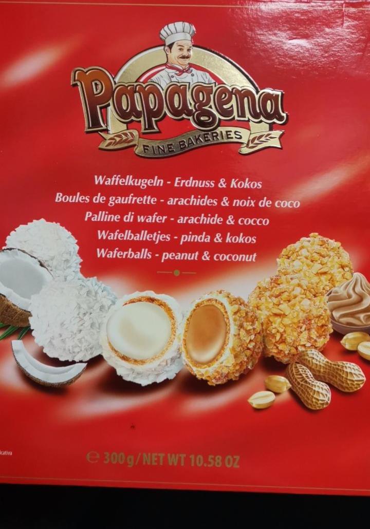 Fotografie - Papagena waferballs peanut & coconut