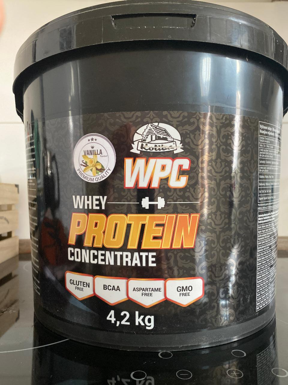 Fotografie - WPC whey protein concentrate vanilla Koliba