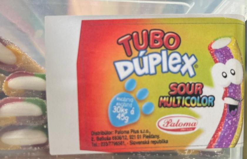 Fotografie - Tubo Dúplex Sour Multicolor Paloma