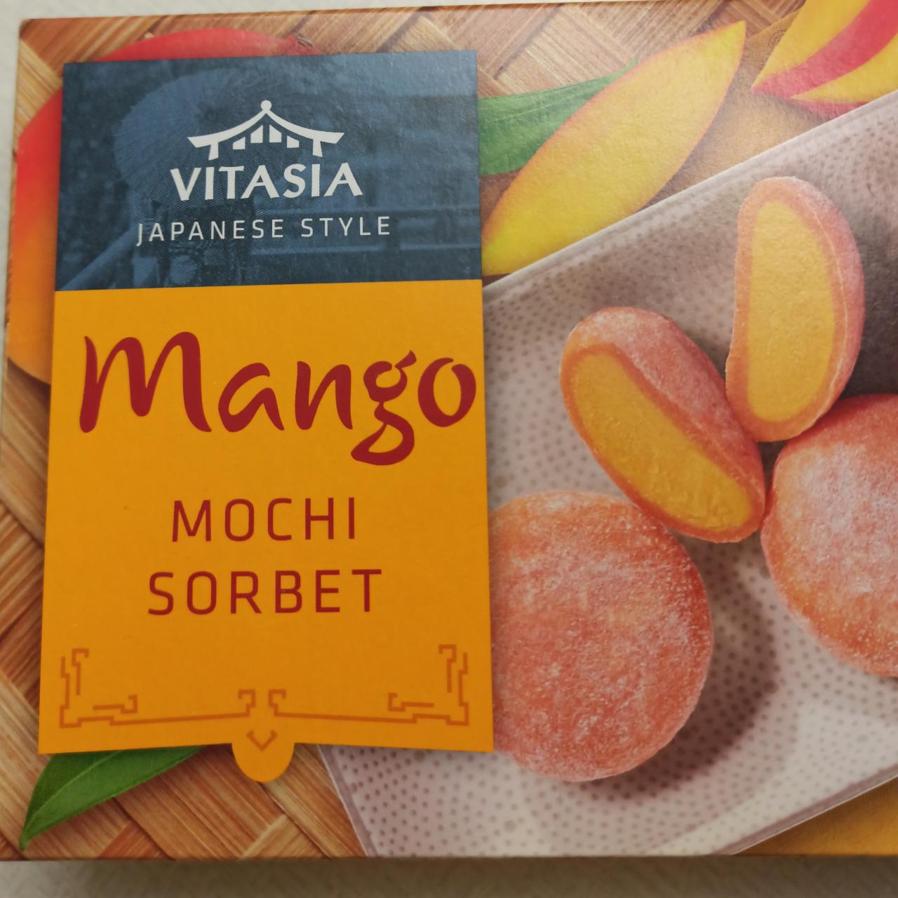 Fotografie - Mango Sorbet Mochi vitasia japanese style