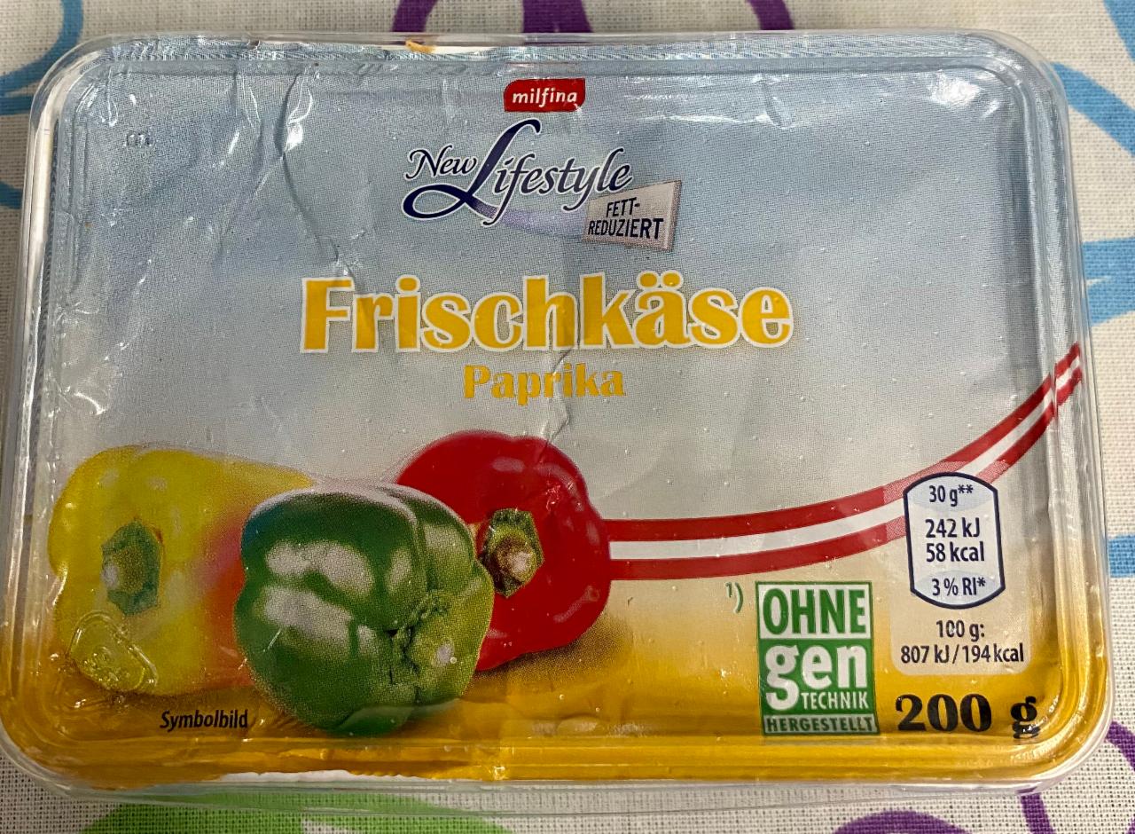 Fotografie - Frischkäse Paprika New Lifestyle