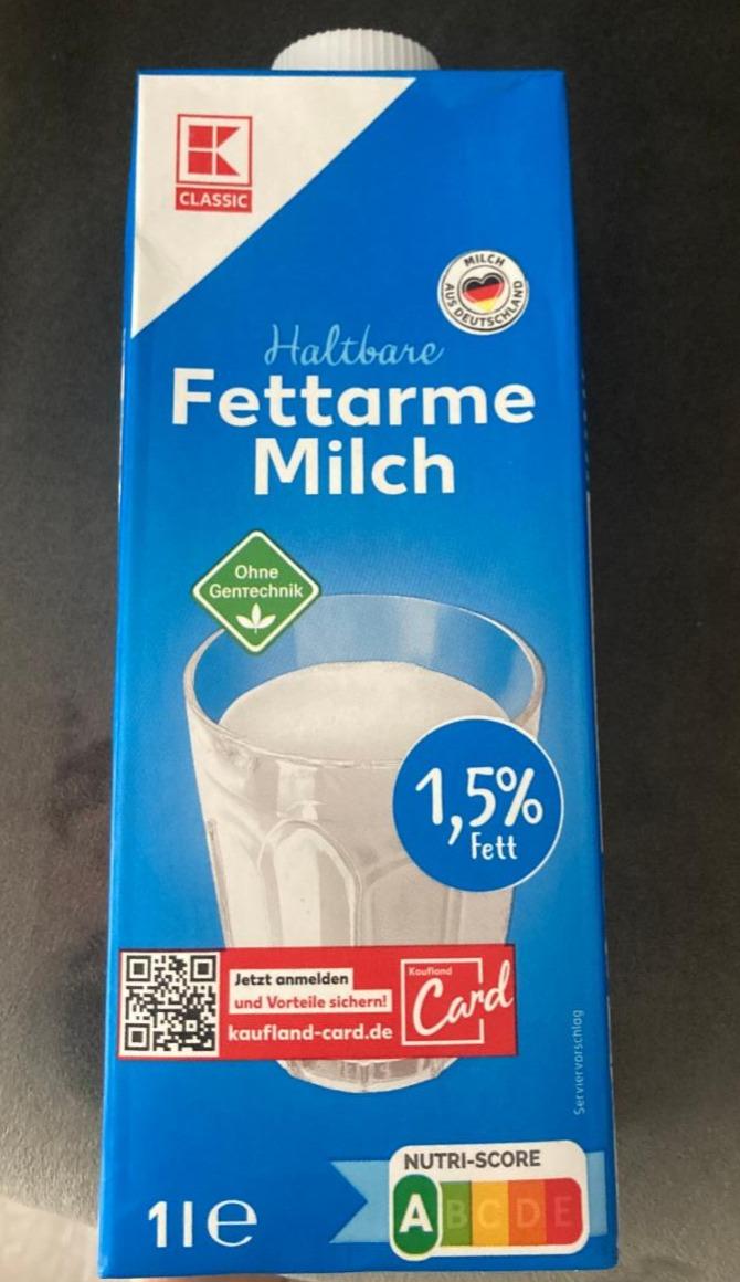 Fotografie - Fettarme Milch 1,5% Fett K-Classic