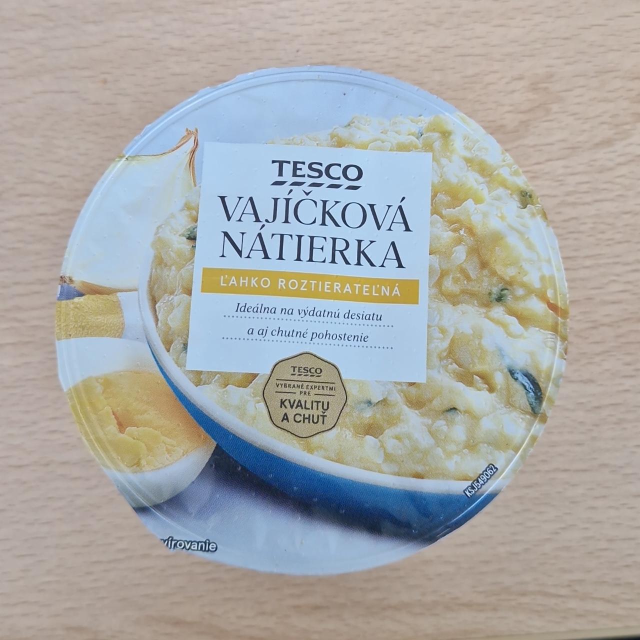 Fotografie - Vajíčková nátierka Tesco