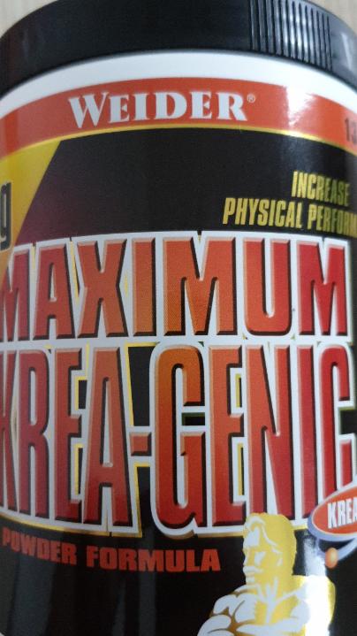 Fotografie - Weider Maximum Krea-Genic