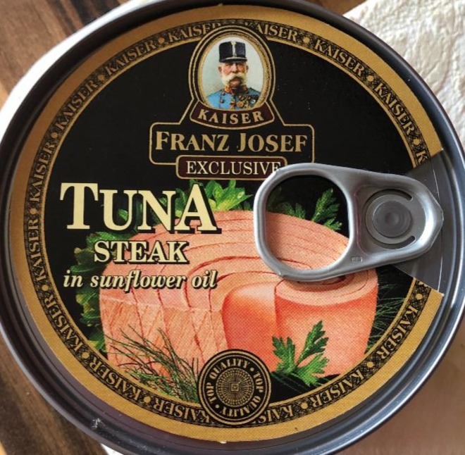Fotografie - Tuniak Steak in sunflower oil Kaiser Franz Josef Exclusive