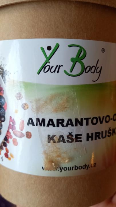 Fotografie - Amarantovo-ovesná kaše hrušková Your body