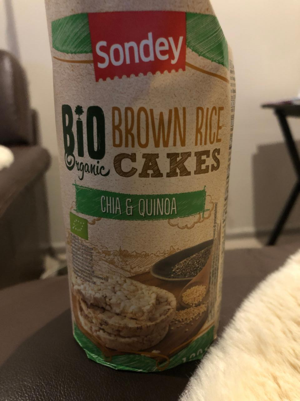 Fotografie - Brown Rice Cakes Chia & Quinoa Bio Organic Sondey