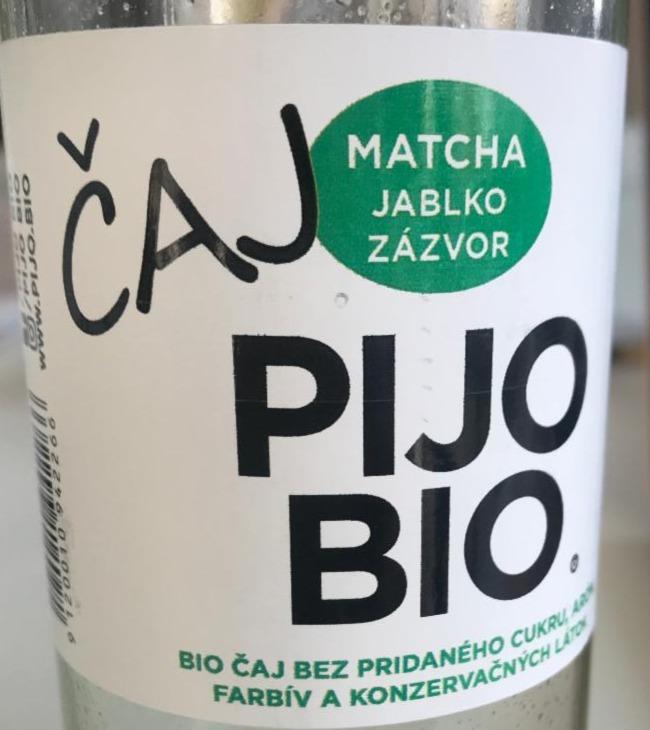 Fotografie - Čaj PIJO BIO matcha jablko zázvor