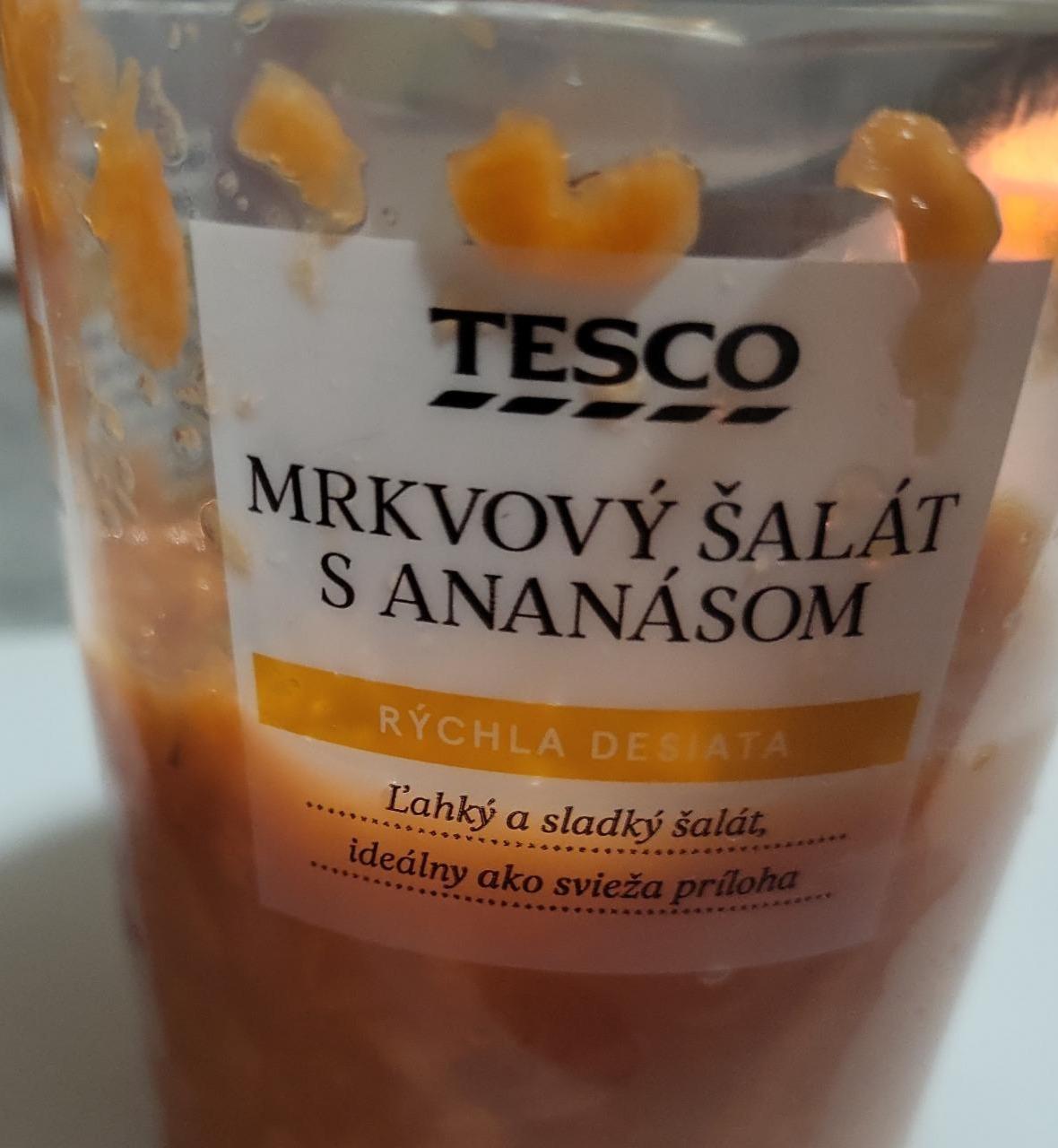 Fotografie - Mrkvový šalát s ananásom Tesco