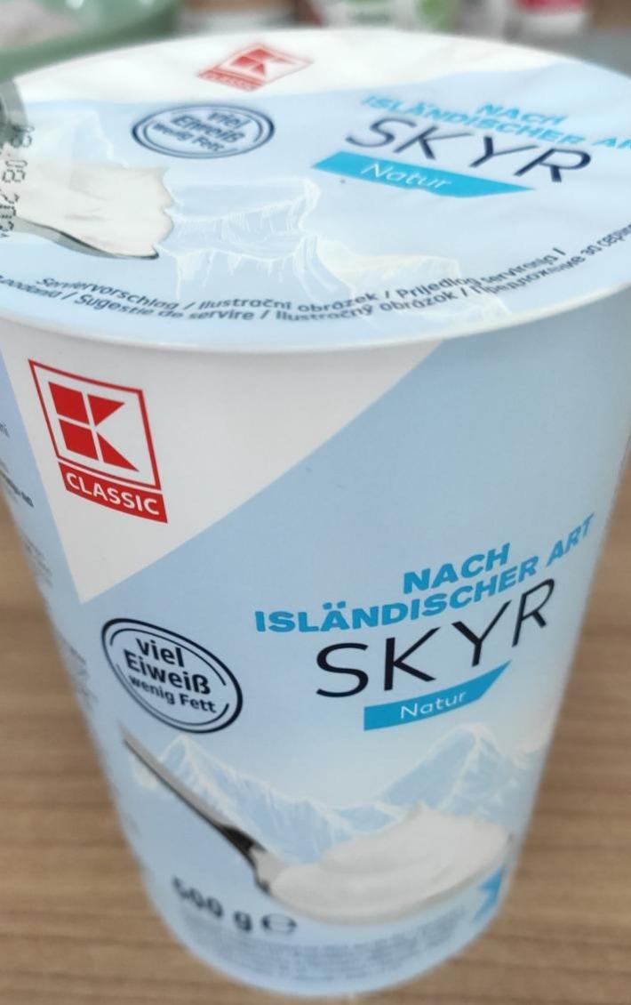 Fotografie - Skyr natur K-Classic