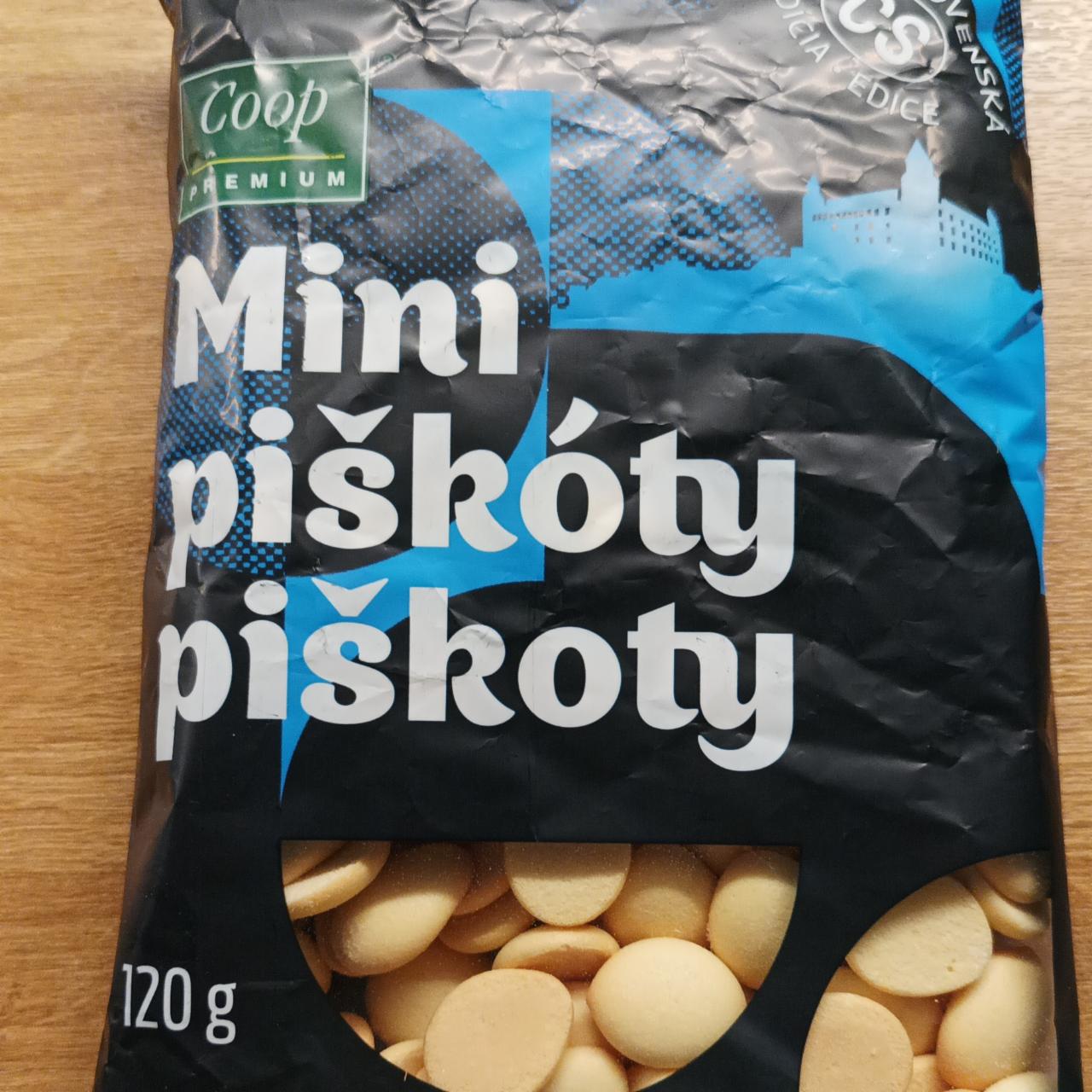 Fotografie - Mini piškóty Coop Premium