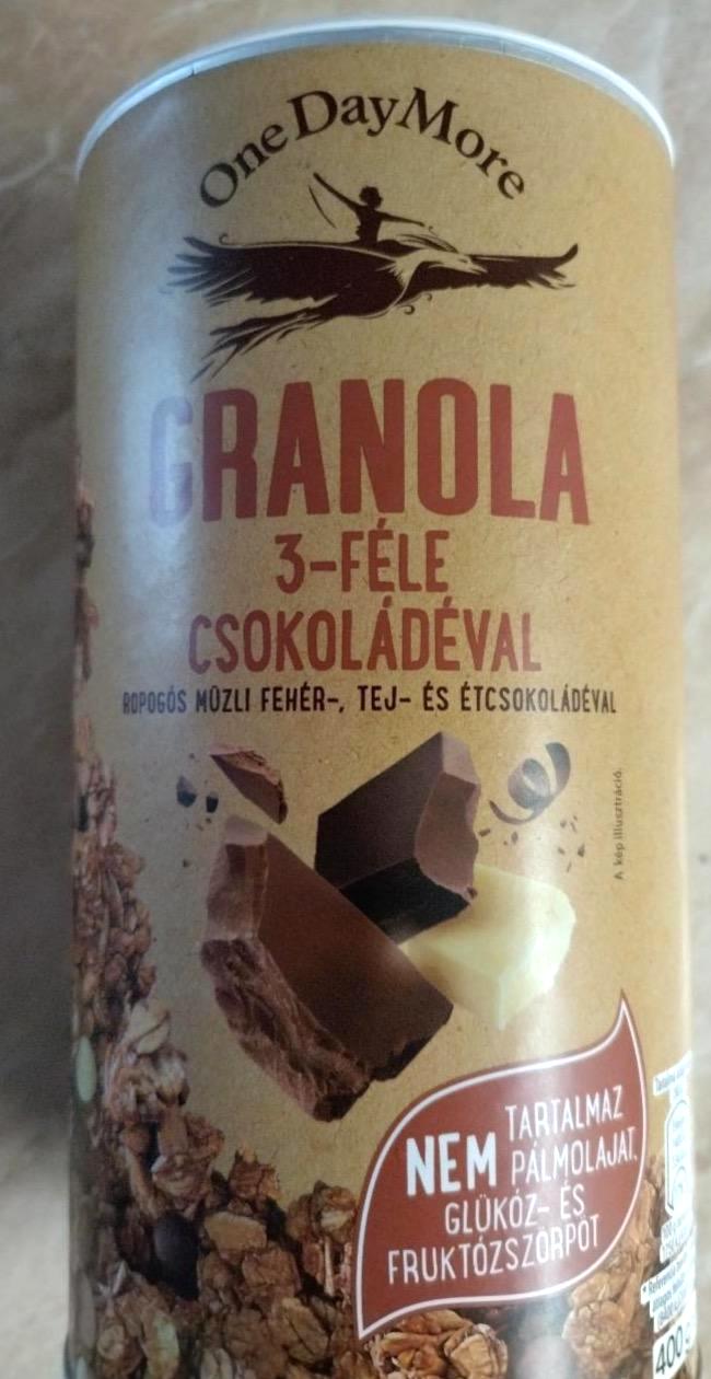 Fotografie - Granola 3-féle csokoládéval One day more