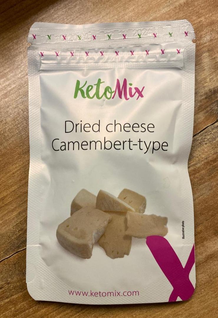 Fotografie - Dried cheese Camembert-type KetoMix