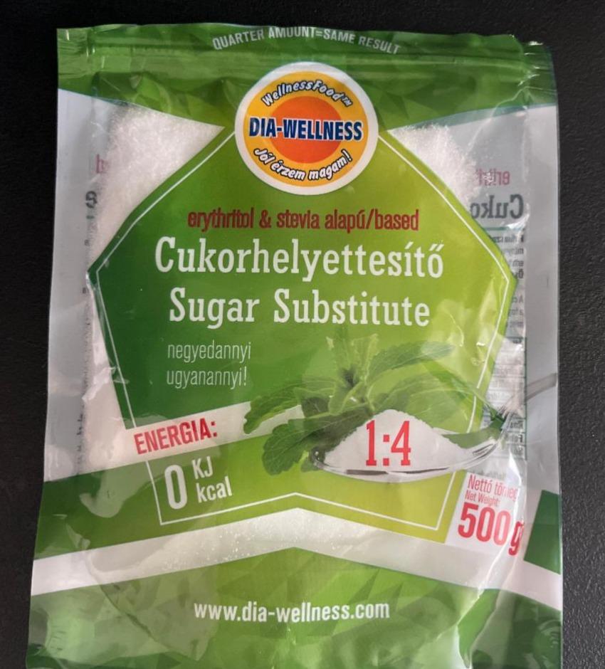 Fotografie - Cukorhelyettesítő erythritol & stevia alapú Dia-Wellness