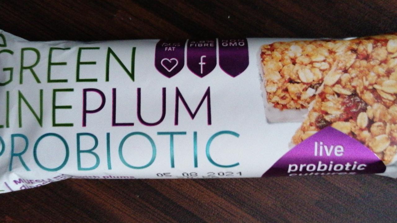Fotografie - Green line plum probiotic