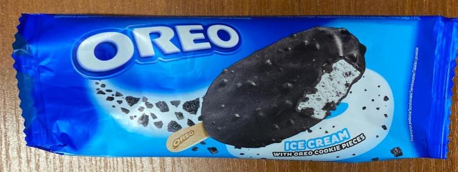 Fotografie - Oreo Ice Cream wit Oreo cookie pieces