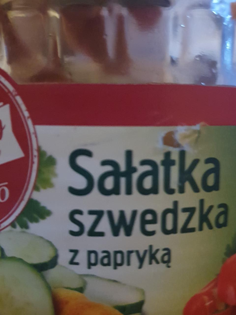 Fotografie - salatka szwedzka z papryka