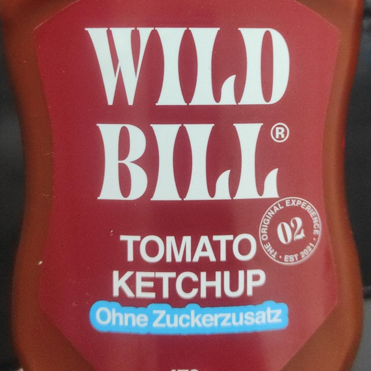 Fotografie - Tomato Ketchup Ohne Zuckerzusatz Wild Bill