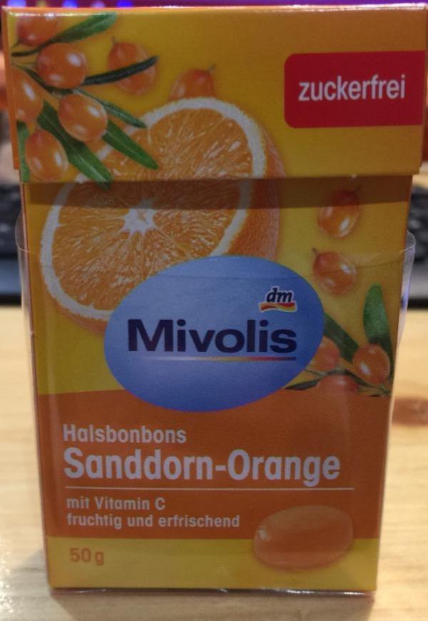 Fotografie - Halsbonbons Sanddorn-Orange Mivolis