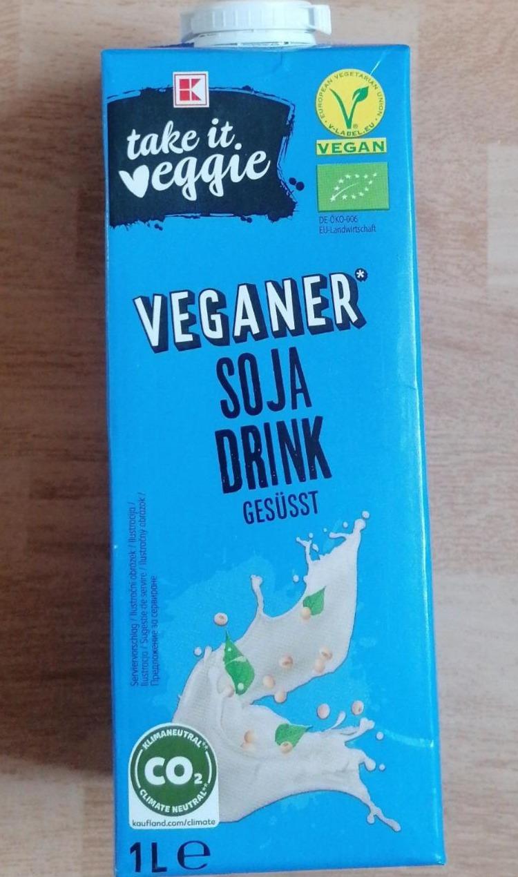 Fotografie - Veganer Soja drink Gesüsst K-take it veggie