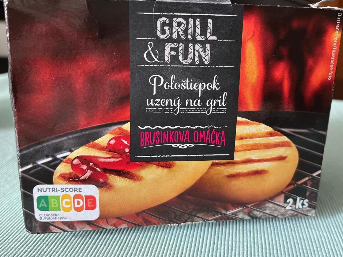 Fotografie - Pološtiepok uzený na gril Grill & Fun