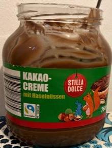 Fotografie - Kakao-Creme mit Haselnüssen Stilla Dolce