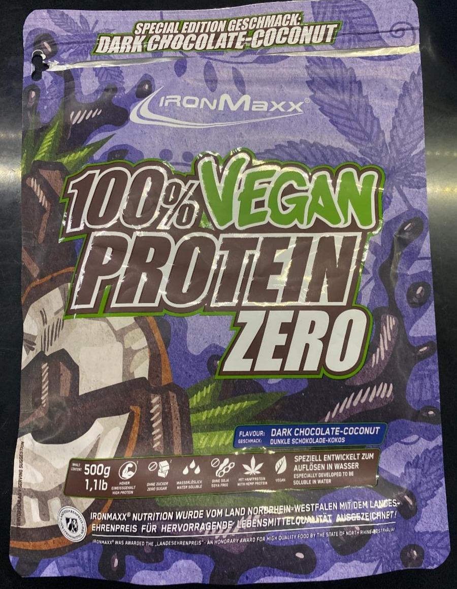 Fotografie - Iron maxx vegan protein dark chocolate coconut