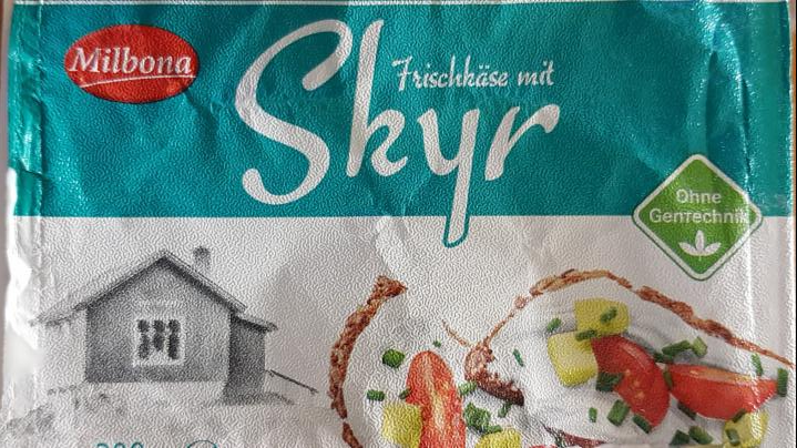 Fotografie - Frischkase mit skyr Milbona