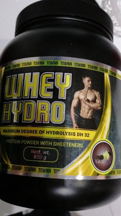 Fotografie - Titanus Whey Hydro vanilka