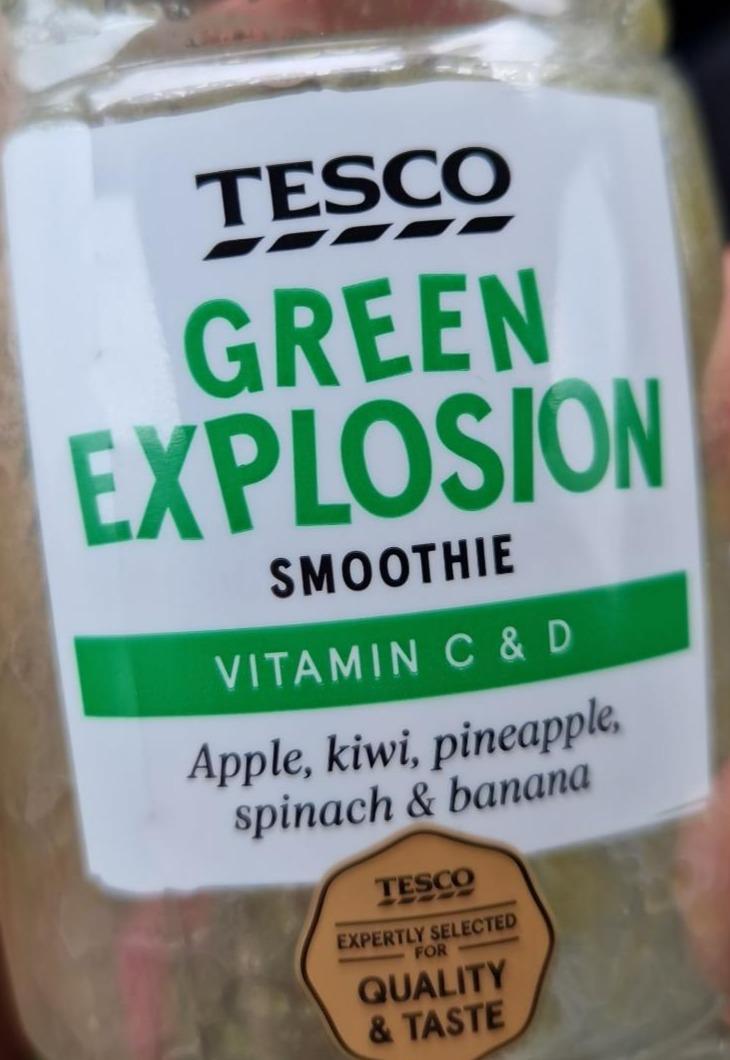 Fotografie - Green Explosion Smoothie Tesco