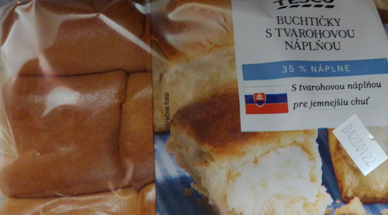 Fotografie - Buchtičky s tvarohovou náplňou TESCO