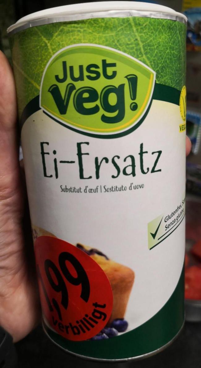 Fotografie - Ei-Ersatz Just veg!