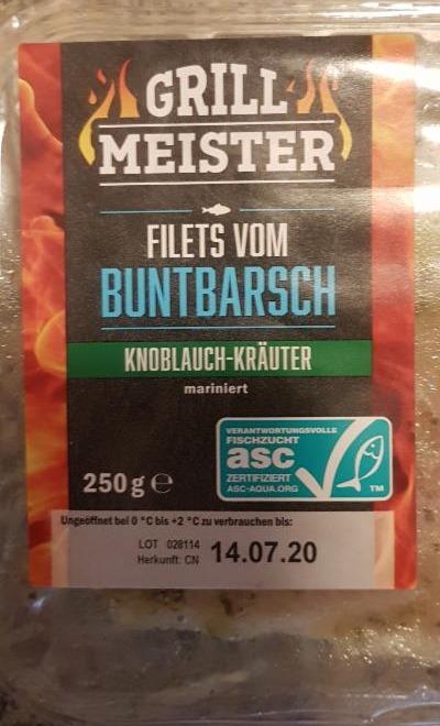 Fotografie - Filets vom buntbarsch knoblauch-kräuter