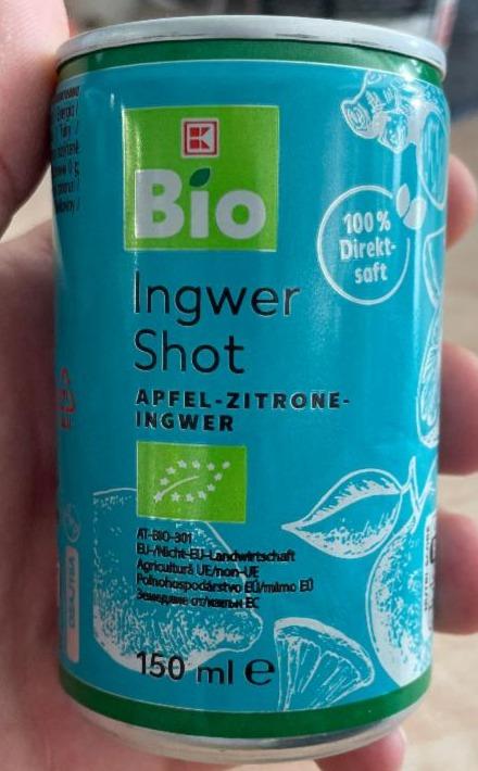 Fotografie - Ingwer Shot Apfel-Zitrone-Ingwer K-Bio