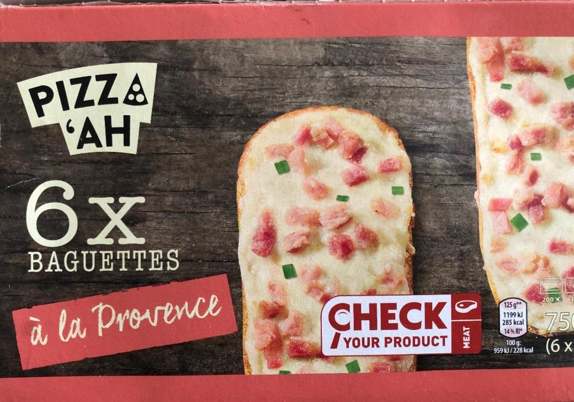 Fotografie - 6x Baguettes a la Provence Pizza ‘AH