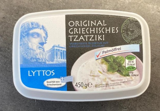 Fotografie - LYTTOS original griechisches tzatziki