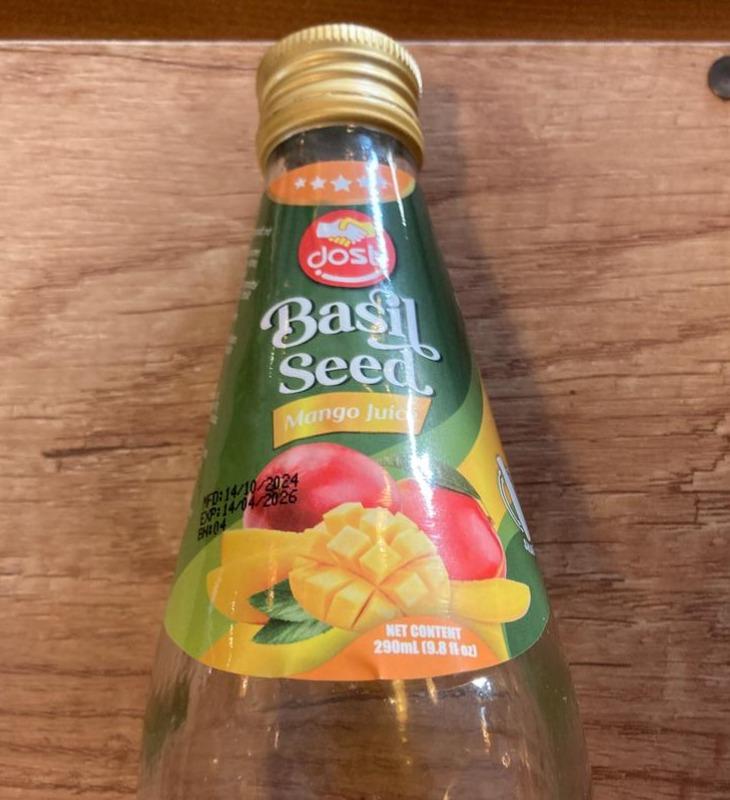 Fotografie - Basil Seed Mango Juice dosti