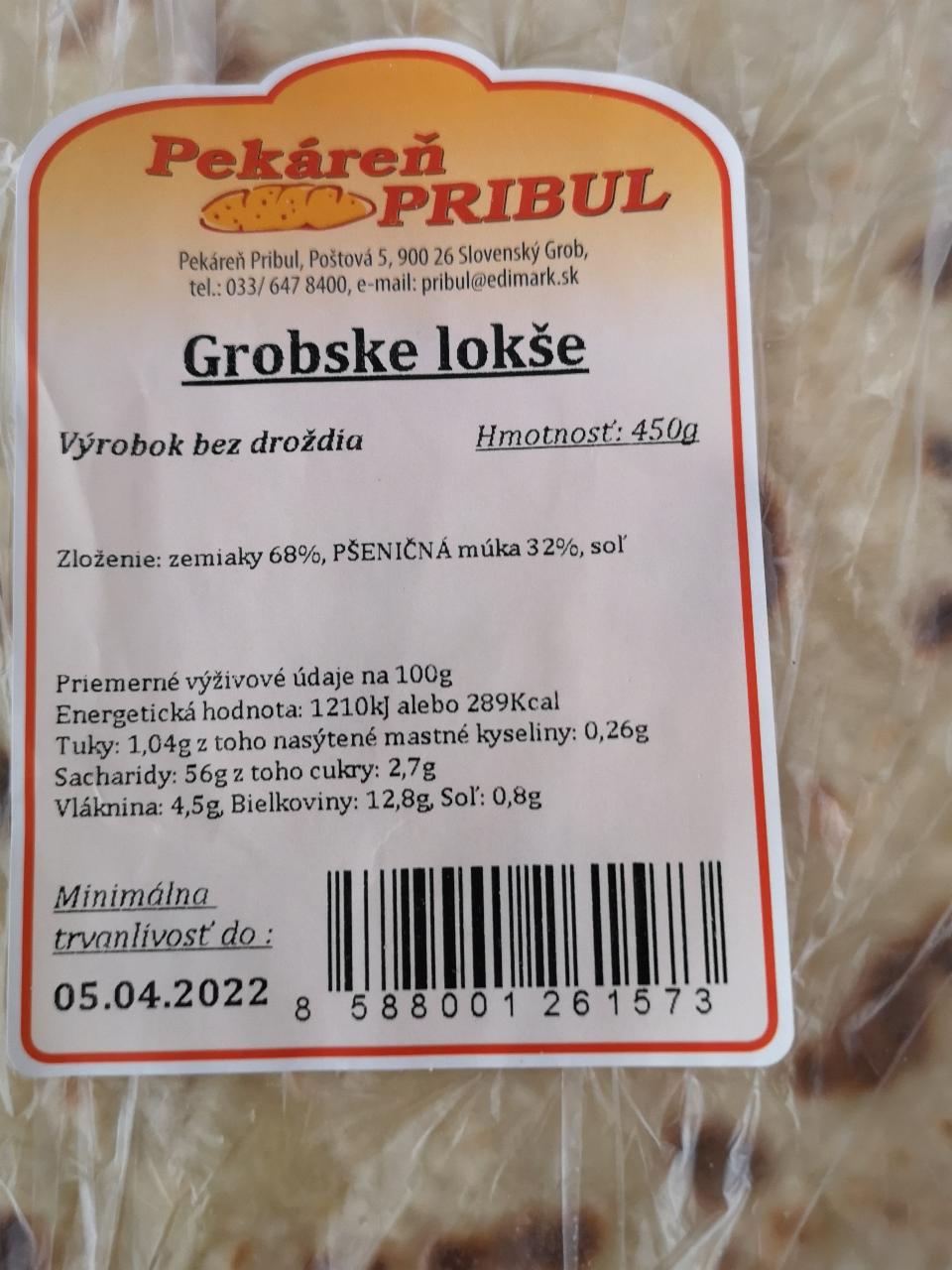 Fotografie - Grobské lokše Pekaren pribul