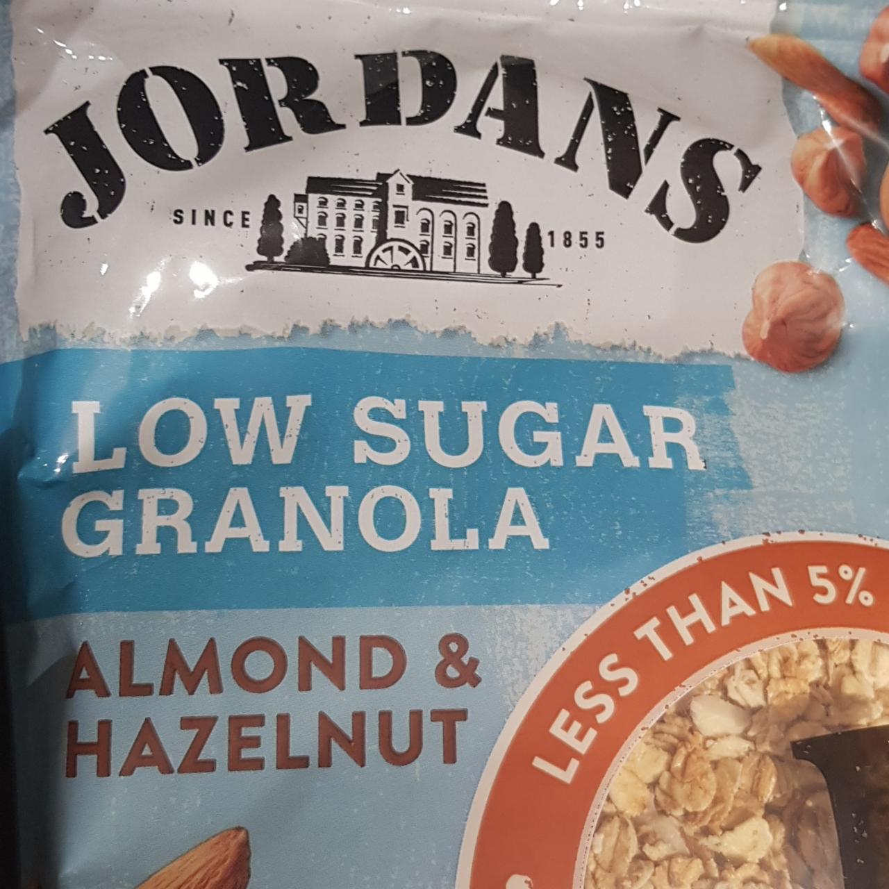 Fotografie - Low sugar granola Almond & Hazelnut Jordans