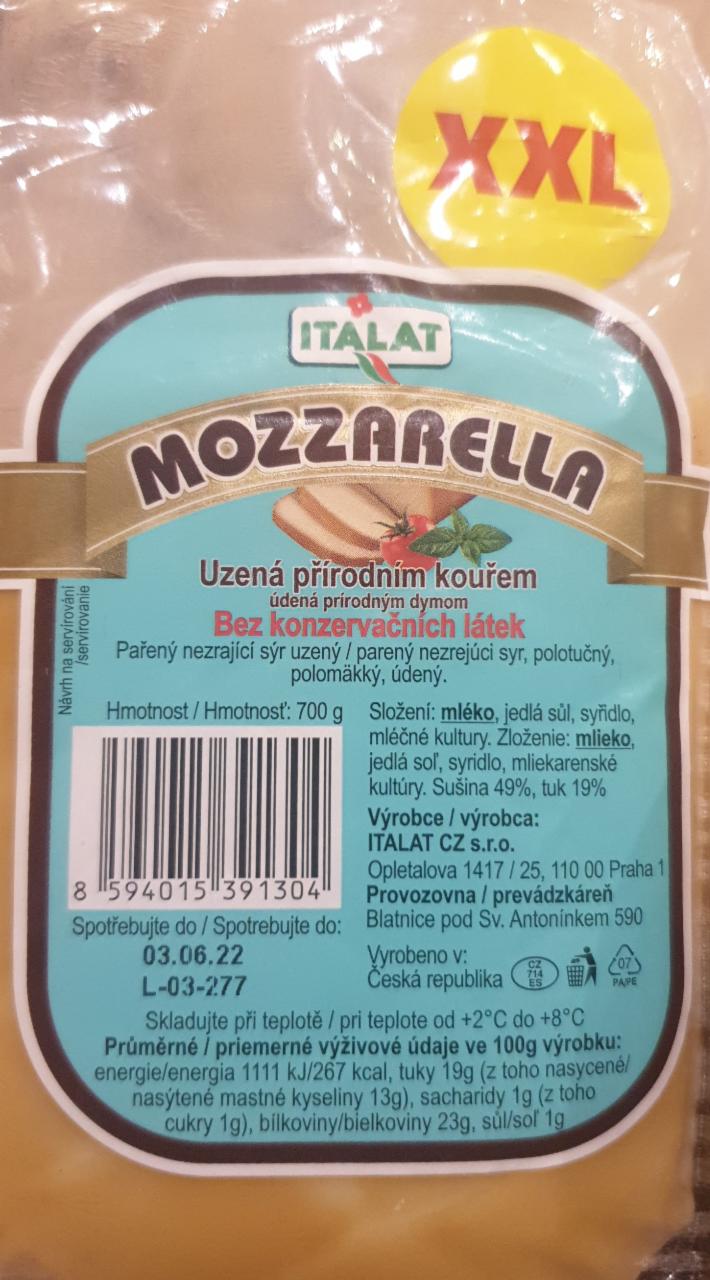 Fotografie - Mozzarella údena