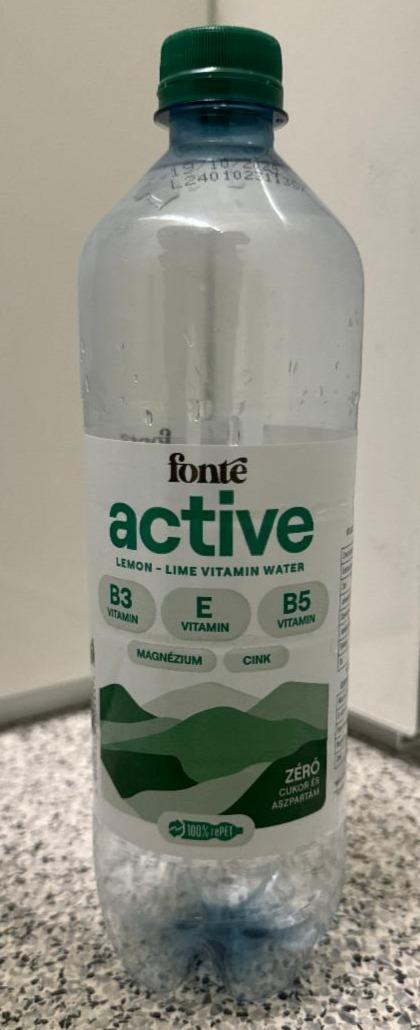 Fotografie - Active Lemon-lime vitamin water Fonte