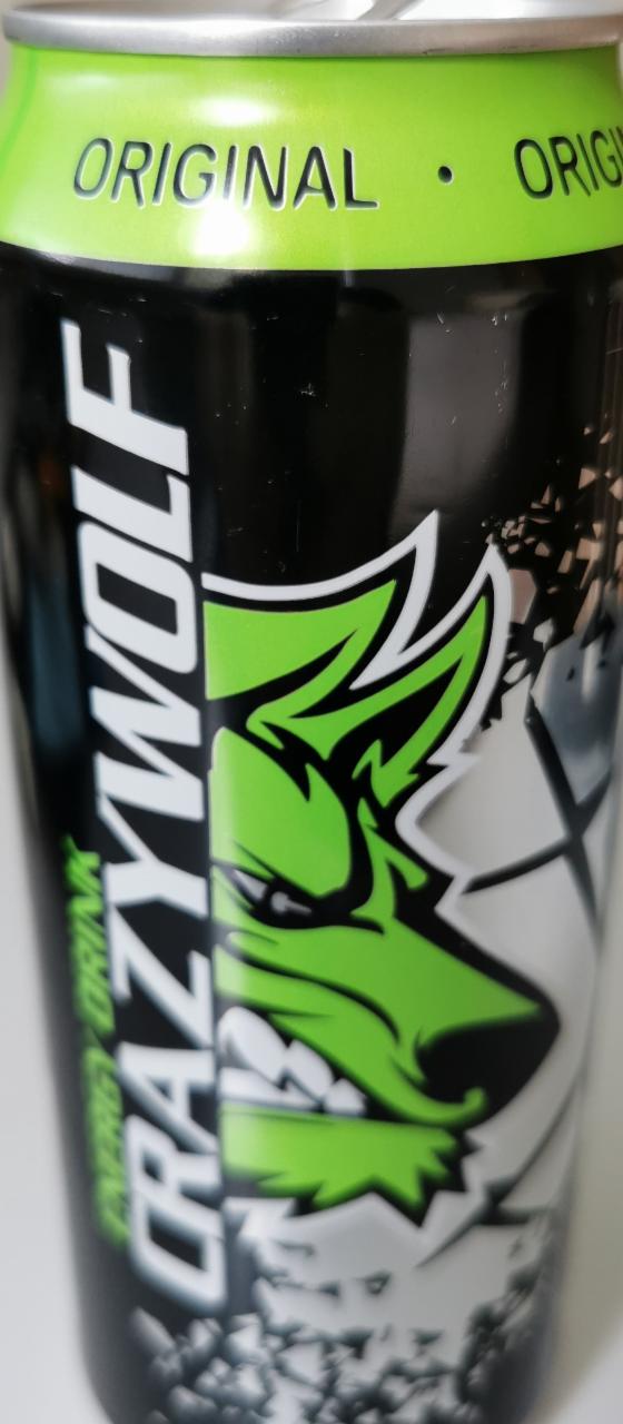 Fotografie - Energy drink Crazy Wolf original